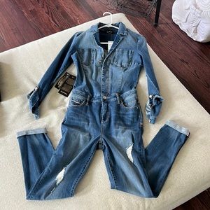 Bebe Jean Jumpsuit, Size 29, New with tags